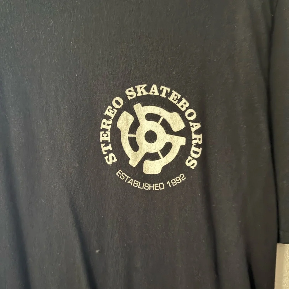 Stereo Skateboards Graphic Tee: Large - Picture 2 of 4